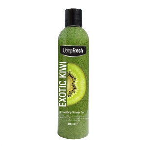 Ексфолиращ душ-гел за тяло Киви 400 ml - Deep Fresh